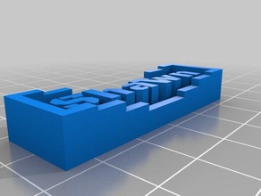 shawn de aprendizagem personalizado 3d print model - Mito3D