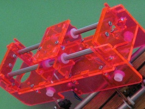 floresan xy platformu diğer akrilik lasercut sahne 3d print model - Mito3D