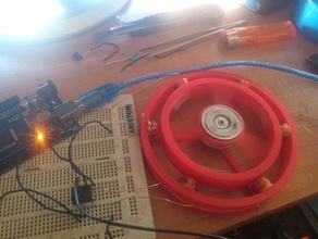 motor seis bobinas Otomotiv arduino bobin mıknatıs 3d print model - Mito3D
