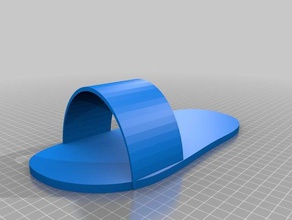 flip flop fashion customized 3d print model - Mito3D