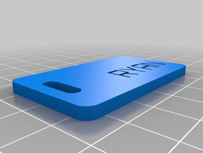 ryan label organization customized 3d print model - Mito3D