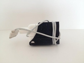 güç adaptörü ipad piyano basit kablo tutucu cep telefonu 2 hava mini usb kablosu 3d print model - Mito3D