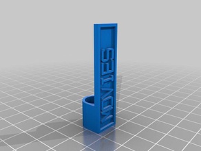 movies cable label organization customized 3d print model - Mito3D