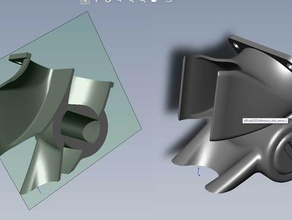 fun duct off valve material blowout 3d printer parts 3d print model - Mito3D