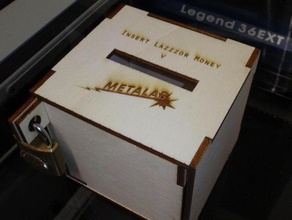 caja otros la madera lasercut openscad 3d print model - Mito3D