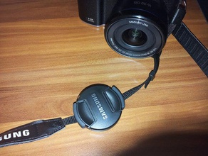 lens kapağı tutucu samsung nx3000 mm kamera samsungcamera 3d print model - Mito3D