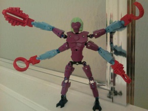 bion base creatures ben 10 bionicles lego micronauts tinkercad 3d print model - Mito3D