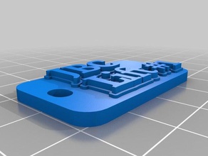 jbc Aufzug 1 Schlüsselanhänger - Organisation kundengebundene 3d print model - Mito3D