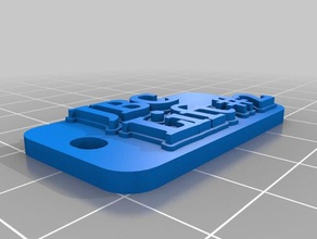 jbc lift 2 Schlüsselanhänger - Organisation kundengebundene 3d print model - Mito3D
