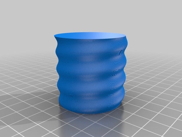 mon personnalisés screwcup générateur les conteneurs personnalisé 3D print model - Mito3D