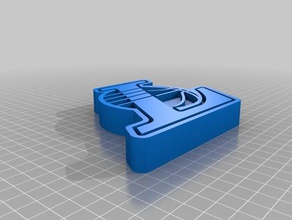 leyva logo 3d baskı 3d print model - Mito3D
