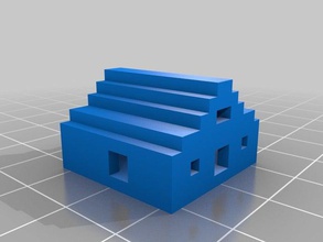 cottage-Haus 3d drucken printcraft 3d print model - Mito3D