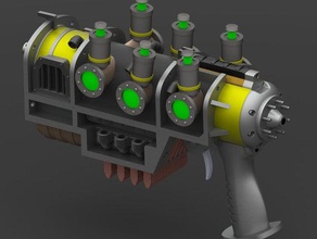 fallout 4 - pistola de plasma adereços cosplay arma 3d print model - Mito3D