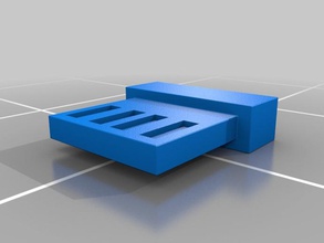 model usb other 3d electronics negative space pratt useful 3d print model - Mito3D