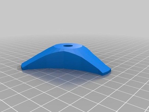 simple cubo del carrete - rodamientos opcional La impresión en 3d filamento de soporte bobina la rodamiento 3d print model - Mito3D