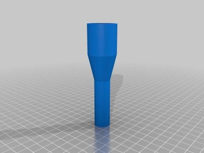 il mio personalizzato tubo di aspirazione adattatore 12,5 mm 29,5 strumenti su misura 3d print model - Mito3D