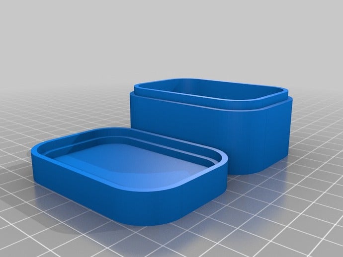 todos nós precisamos de caixa organização personalizado 3D print model - Mito3D