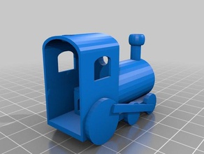 train key ring 3d printing keychains toy 3d print model - Mito3D