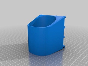 heat gun pegboard holder tool holders & boxes customized 3d print model - Mito3D
