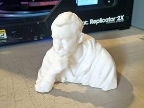 just thinking people 3d print model - Mito3D
