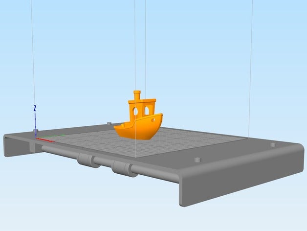 simplify3d printrbot simple metal-Bett-Modell metal 3D print model - Mito3D