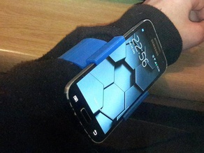s4 mini pulso de montagem telefone celular galaxy monte samsung stand 3d print model - Mito3D