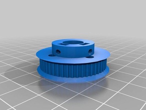 pully37mm 3d-drucken Riemenscheibe timing-Riemenscheibe 3d print model - Mito3D