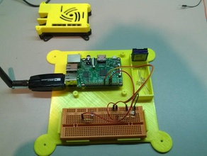 ein weiterer experimenteller board raspberry pi - Elektronik experimentell ist 3d print model - Mito3D