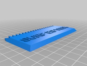 sörf es vida el aletleri özelleştirilmiş 3d print model - Mito3D