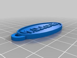 llavero dolores Anahtarlık özelleştirilmiş 3d print model - Mito3D