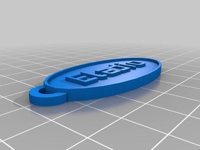 llavero eladio 2 keychains customized 3d print model - Mito3D