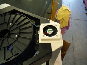 estrusore ventilatore di scarico overlord pro Stampante 3d parti ventola raffreddamento dreammaker 3d print model - Mito3D