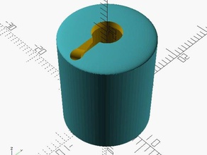 anpassbare universal filament filter 3d Drucker Zubehör clip customizer Staub-Sammler Staub-filter Staub-Entferner filament-cleaner Reinigung filament-Staub-filter 3d print model - Mito3D