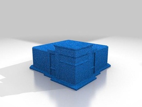 mid-size-Shop - big-box Gebäude & Strukturen 3d print model - Mito3D