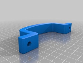 handle bar diy handlebar mount 3d print model - Mito3D