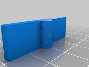 il mio personalizzato cerniera parti su misura 3d print model - Mito3D