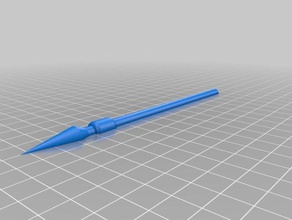 roman spear props 3d print model - Mito3D