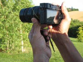 chaîne appareil photo monopode de la caméra openscad caractères trépied monture 3d print model - Mito3D
