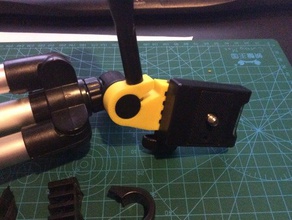 hinge tripod camera 3d print model - Mito3D