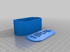 brigit recipientes personalizado 3d print model - Mito3D