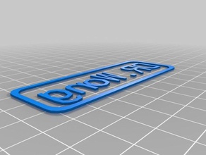 drwong name tag signs & logos customized doctor sign 3d print model - Mito3D