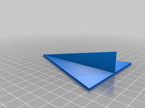 paper airplane toys games fly 3d print model - Mito3D