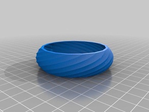 mi personalizados polígono jarrón de la copa pulsera del generador decoración personalizado 3d print model - Mito3D