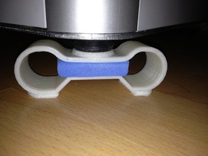 heavy duty vibration damper leapfrog creatr 3d printer accessories cancelling noise 3d print model - Mito3D