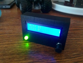 monkeyaltimeter elektronik altimetre rakım arduino genel havacılık 3d print model - Mito3D