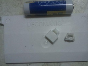 decomatic jalousie, réparation de rideau les pièces rechange 3d print model - Mito3D