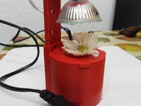 hidropónicos da lâmpada biologia crescer ensino médio lightitup vapor haste a tecnologia tvy 3d print model - Mito3D