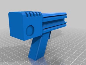 alpha-Pistole 3d-drucken 3d print model - Mito3D