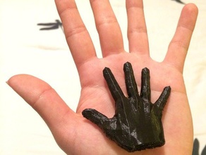 einfache menschliche hand Menschen 3dmodel Charakter characterset Finger Mensch 3d print model - Mito3D