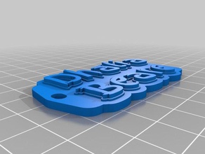 dhalia tag organizzazione su misura 3d print model - Mito3D